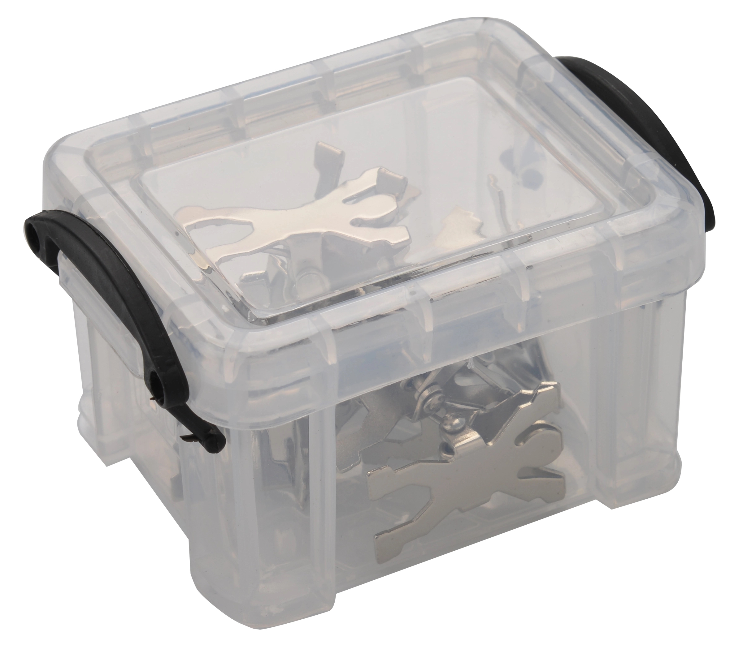 Mini Storage Box w/8 Man Shaped Paper Clip 2