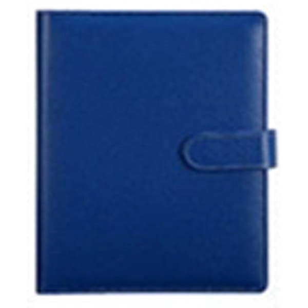 A5 Commercial Leather Hardcover Loose-leaf Notebook 4