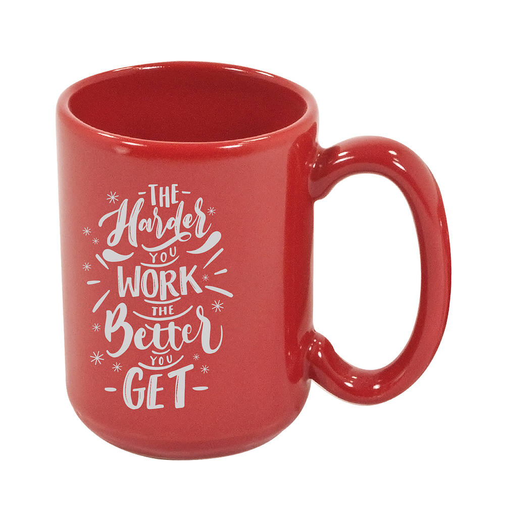 15 oz. El Grande Mug - Red 3