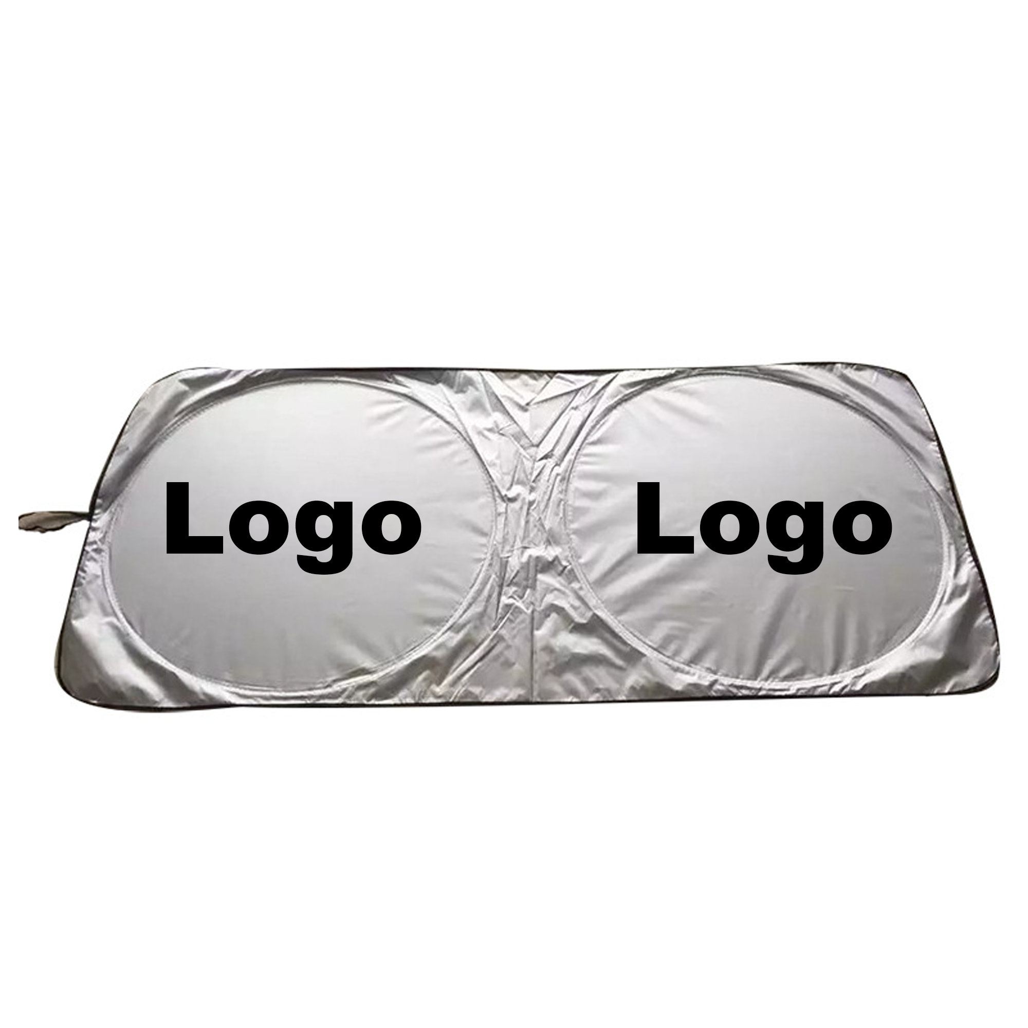 Foldable Car Sun Visor Custom Logo 5