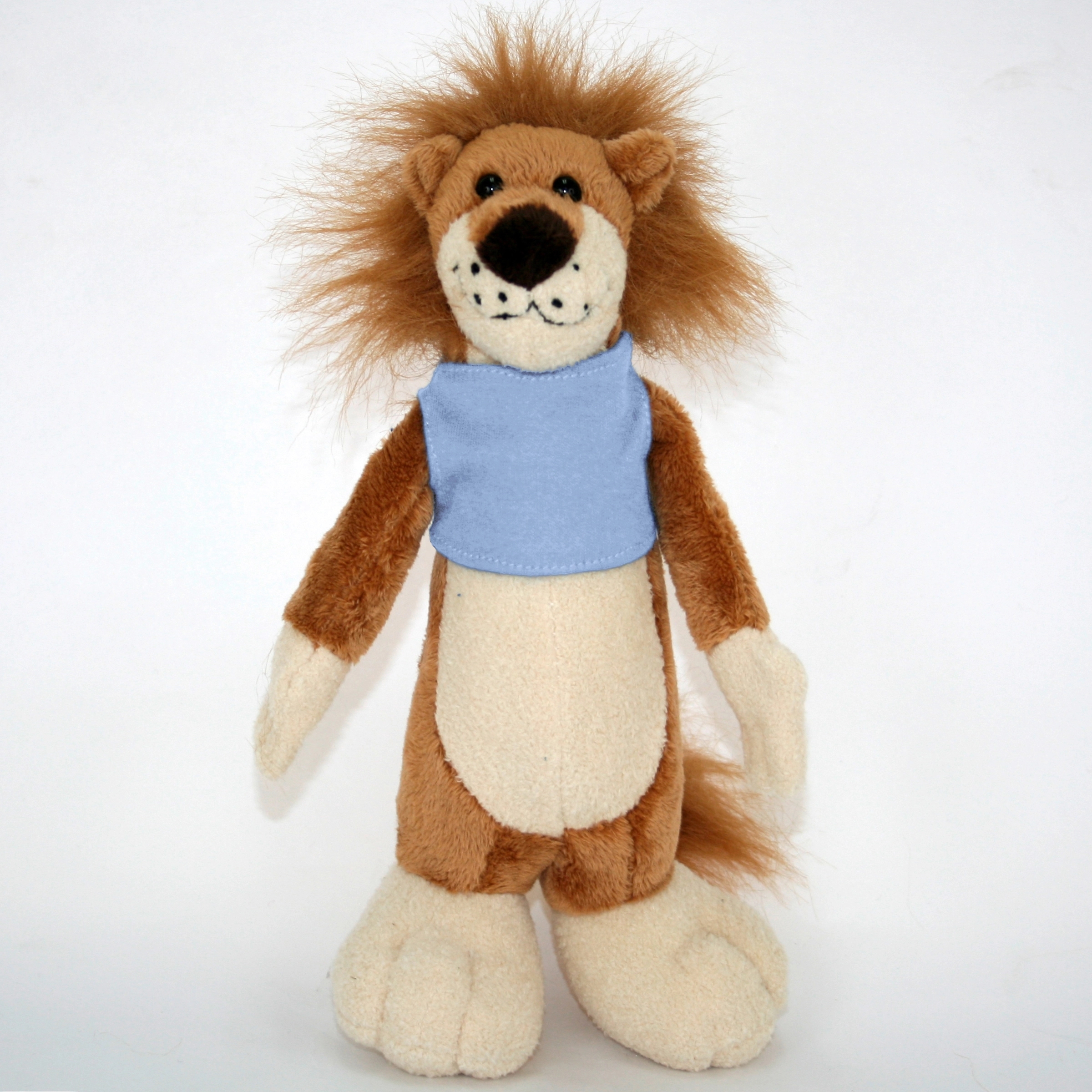 Long Body Stuffed Animal 10" Lion 13
