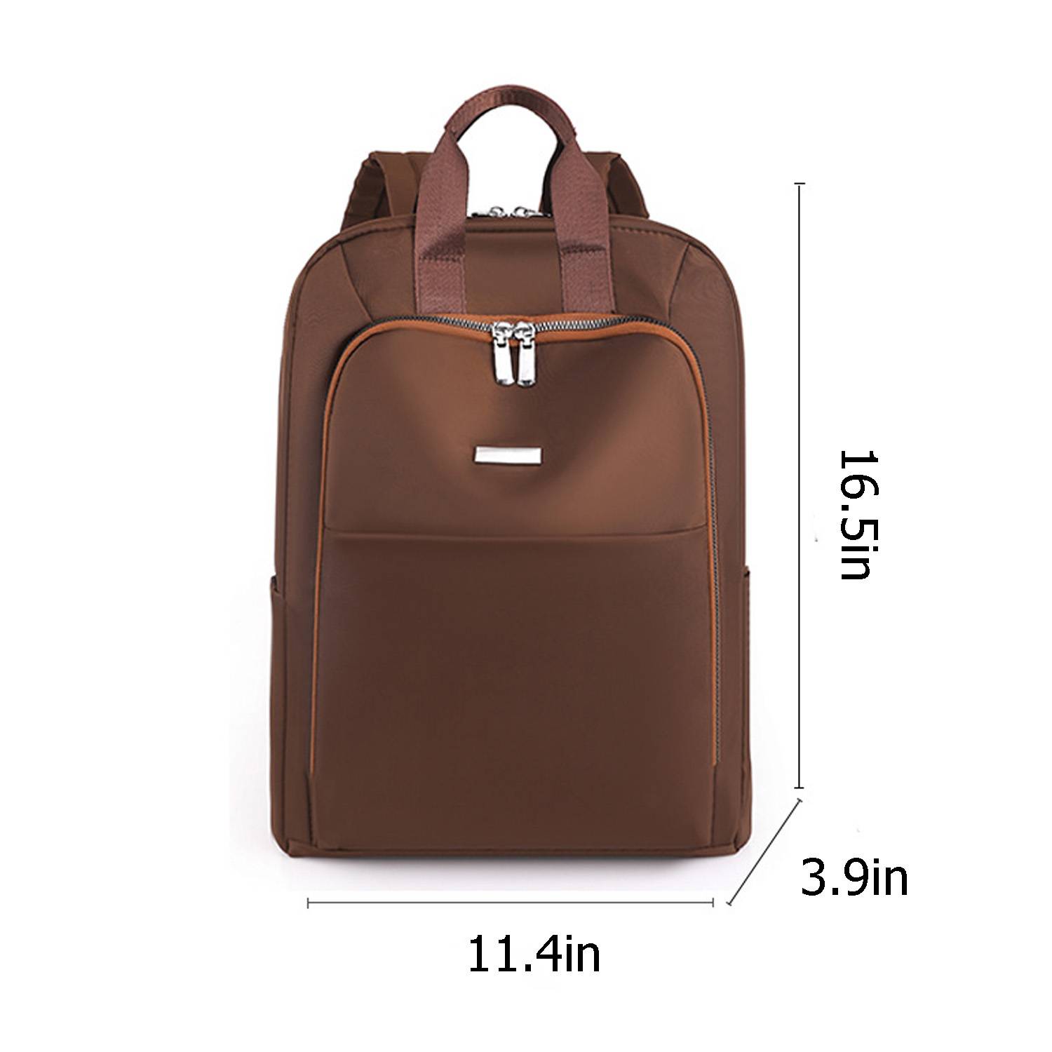 Nylon Laptop Backpack Lightweight Schoolbag 1