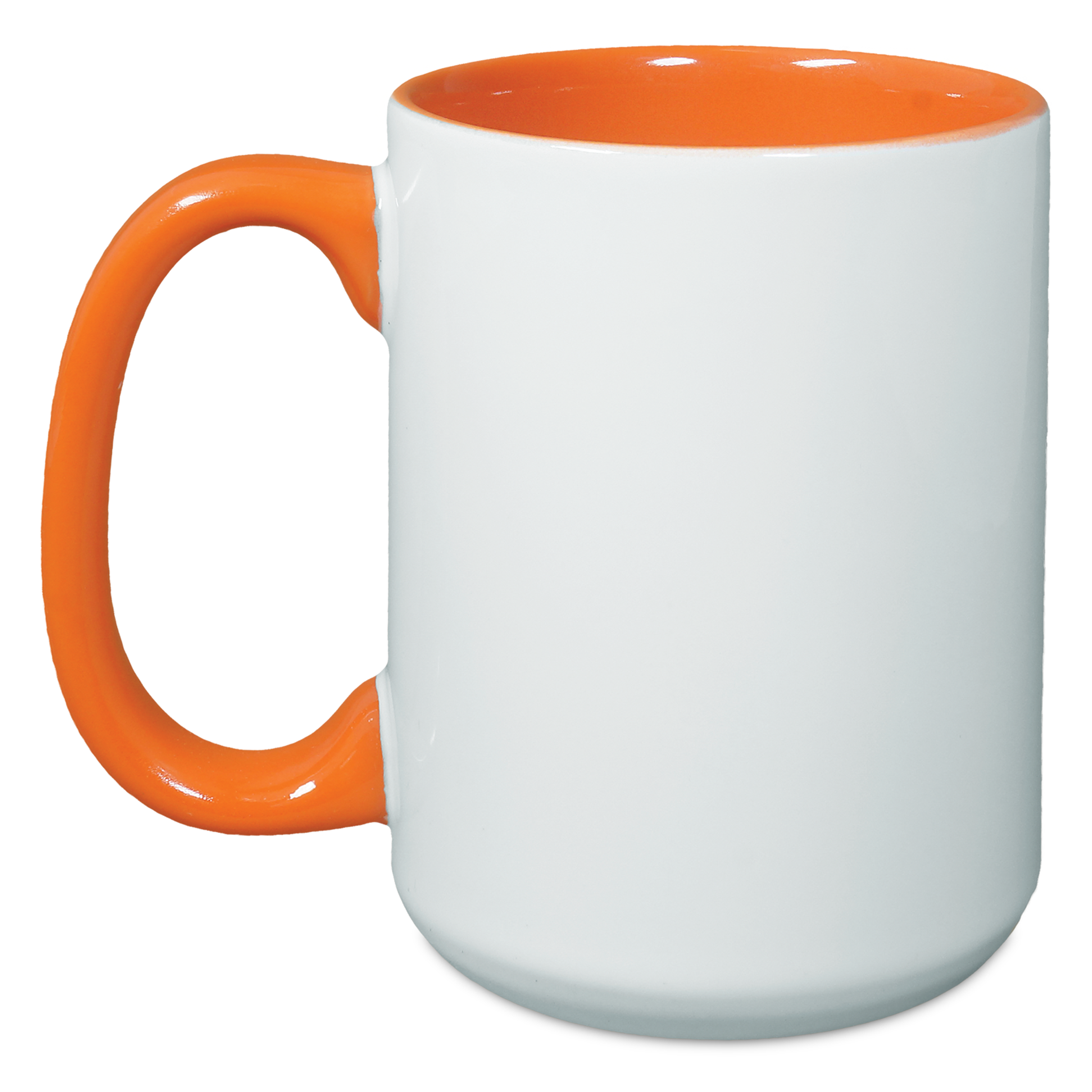 15 Oz. Mighty Two-Tone Mug w/C Shaped Handle 15