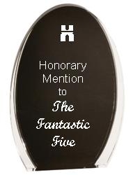 7" Luminary Oval Acrylic Award 2