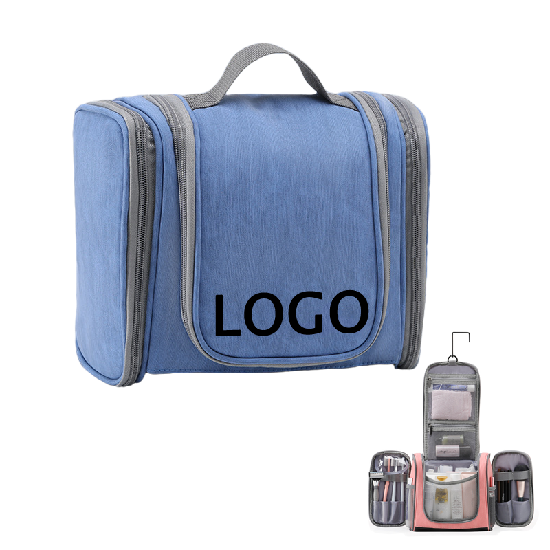 PU Hanging Travel Toiletry Bag & Makeup Cosmetic Organizer 2