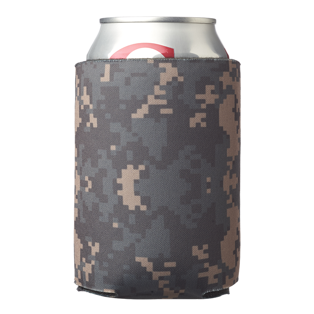 Digital Pattern Foam Can Cooler Holder, custom koozie with logo imprint 3