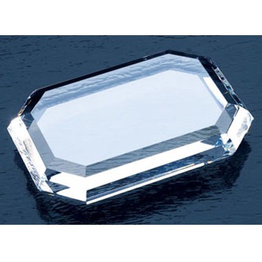 RECTANGLE CRYSTAL PAPERWEIGHT 2