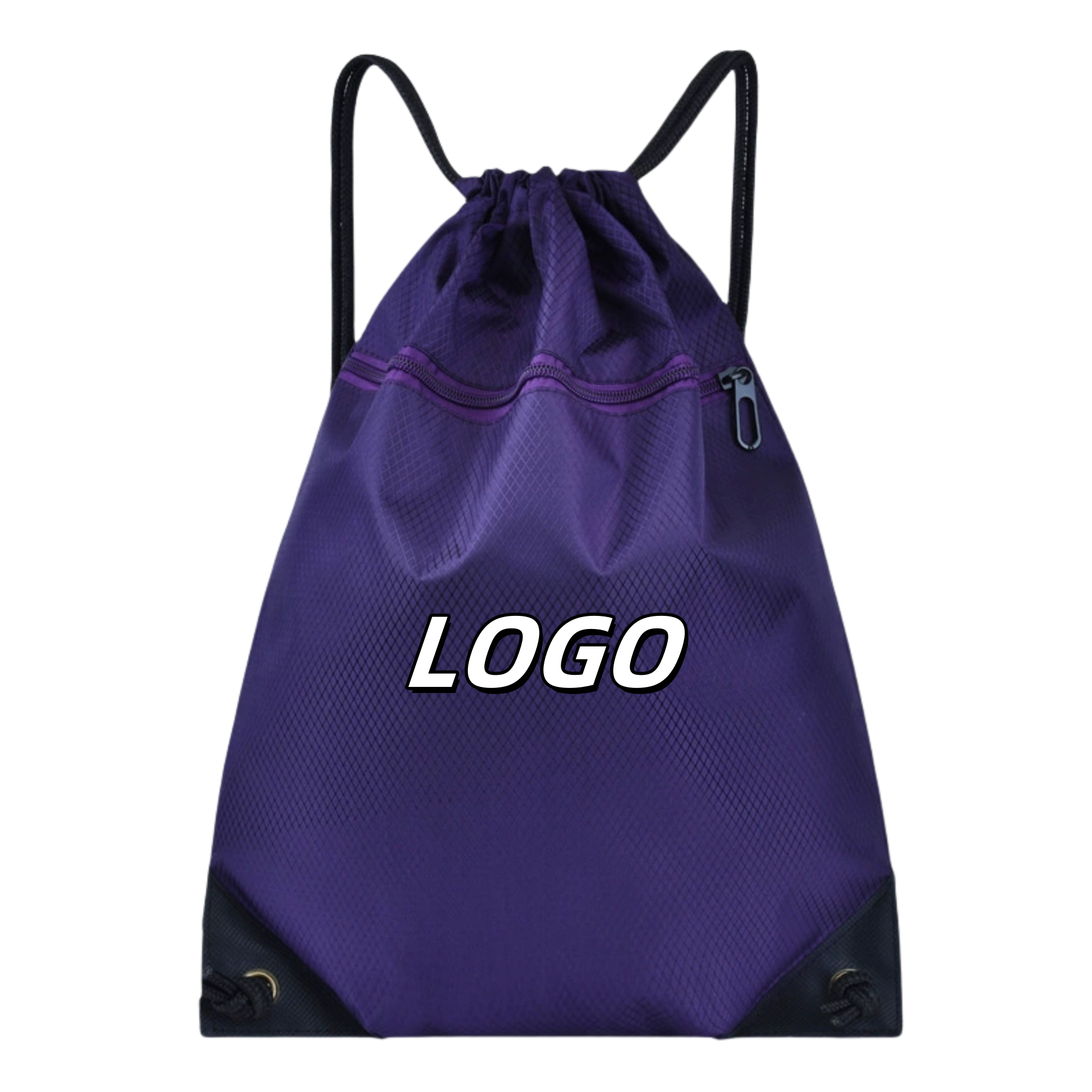 Waterproof Oxford Cloth Drawstring Backpack 7