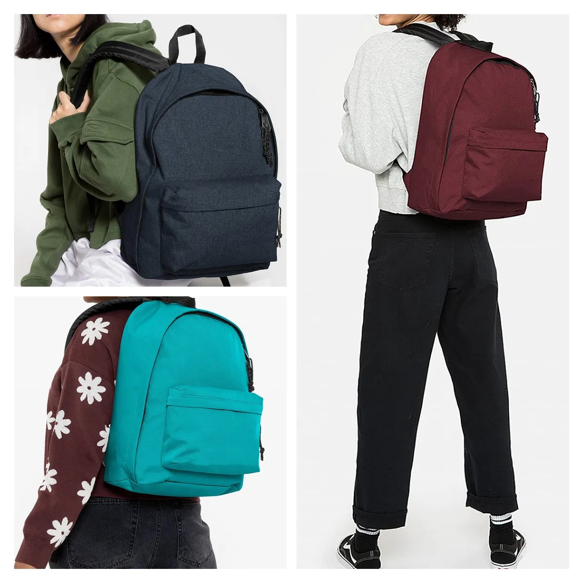 Classic Simple School Bag Backpack Student Daily Daypack 7