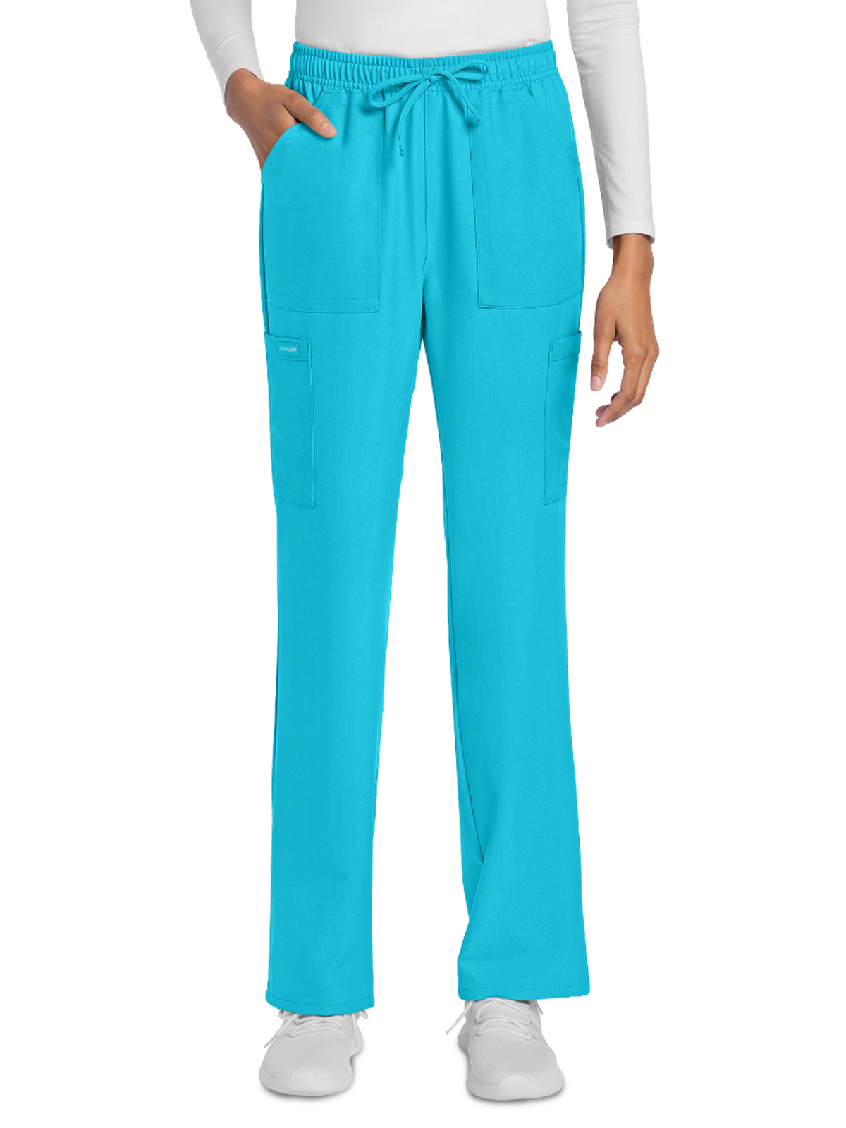 Cherokee - WW Originals Ultra - Women's 4-Pocket Drawstring Cargo Pant 52