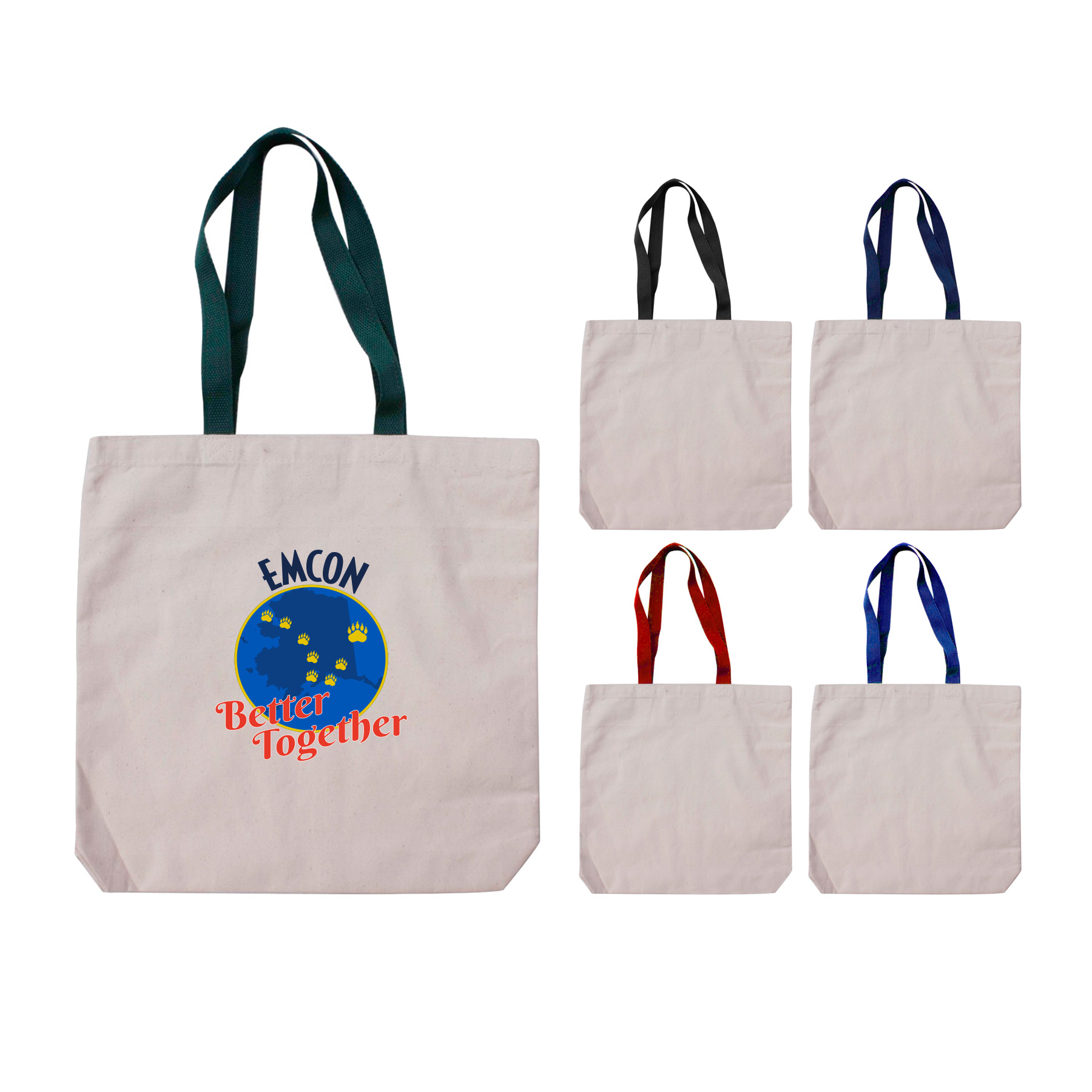 100% 10 oz. Recycled Cotton Canvas Tote Bag 2