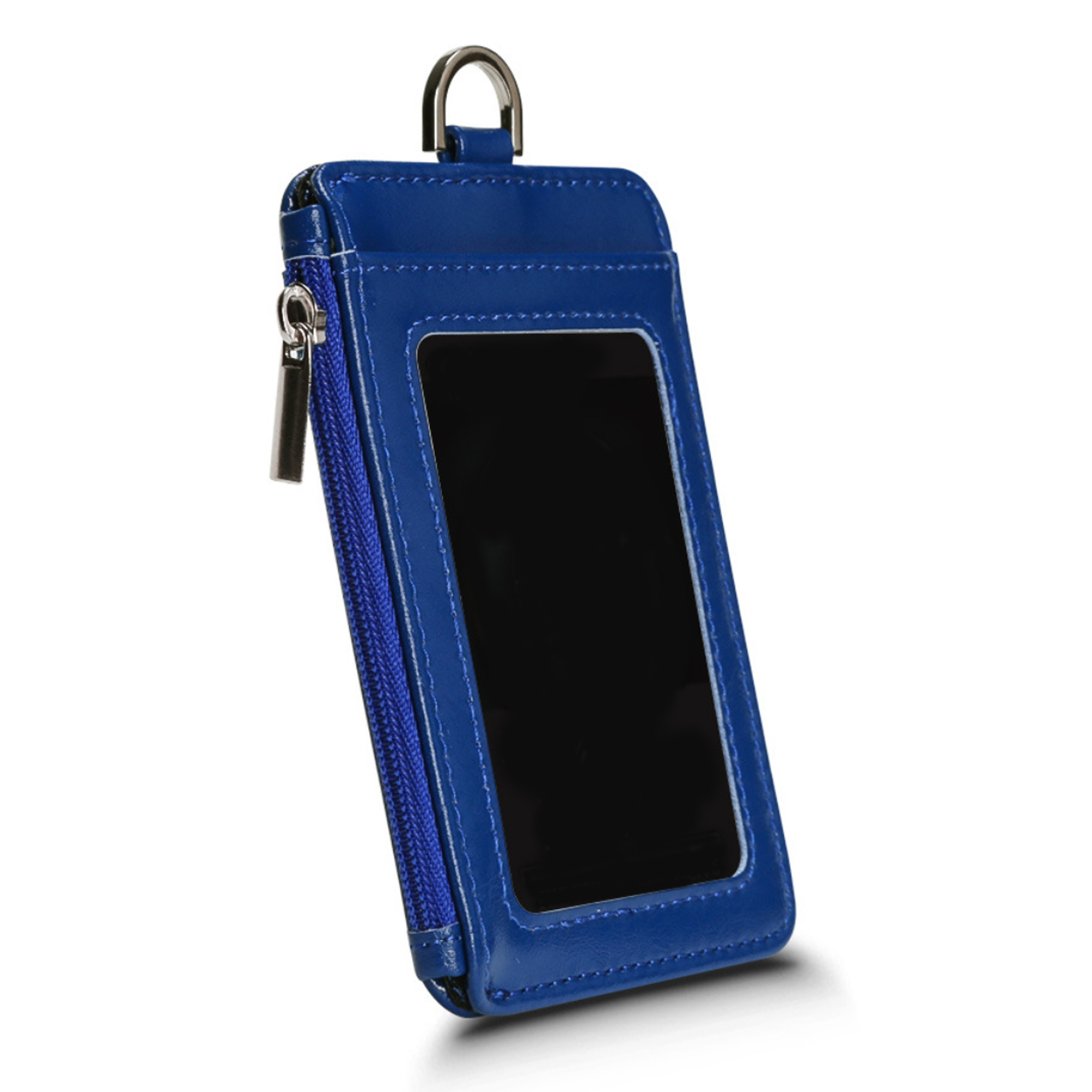ID Card Zippered Holder With Lanyard 3
