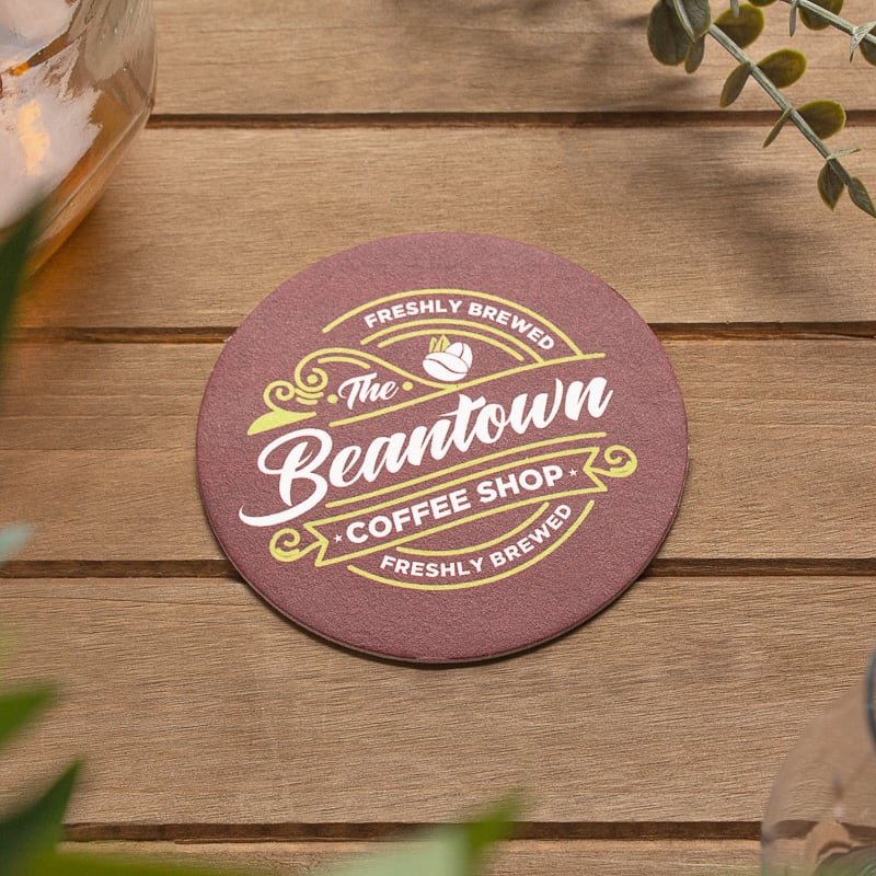Pulpboard Coasters - 4" Round 24
