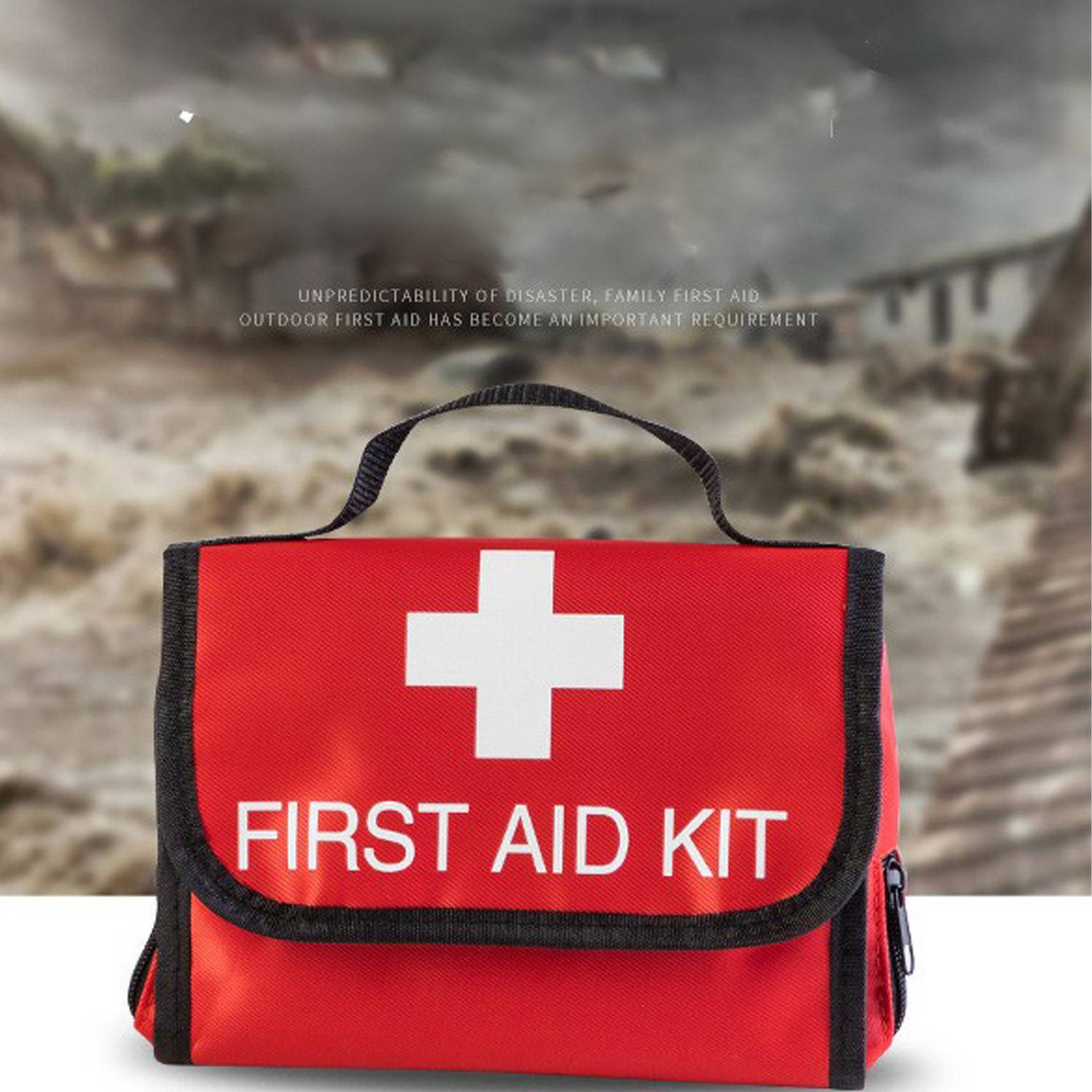 Oxford Trifold Emergency First Aid Empty Bag 4