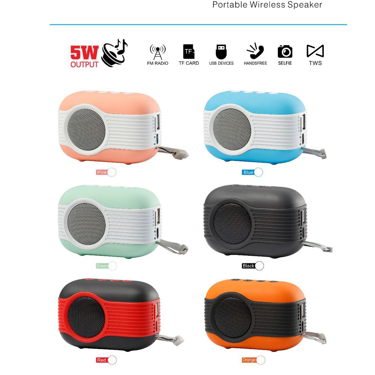 Mini Wireless Speaker with Hidden Camera 2