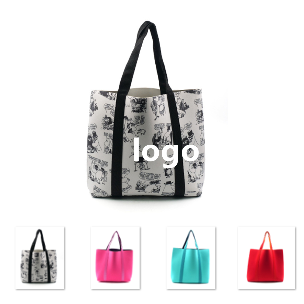 Neoprene Tote Bag With Mini Bag 1