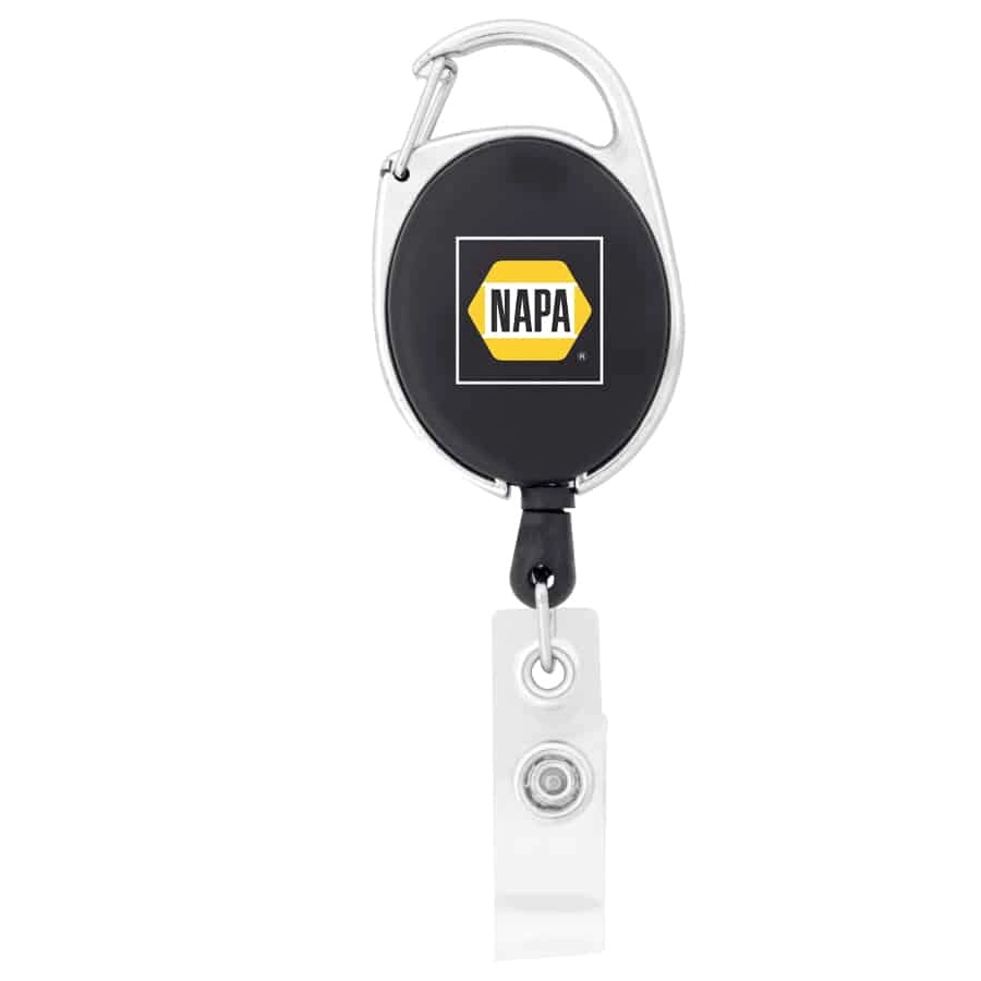 Carabiner Clip Retractable Badge Holder 9