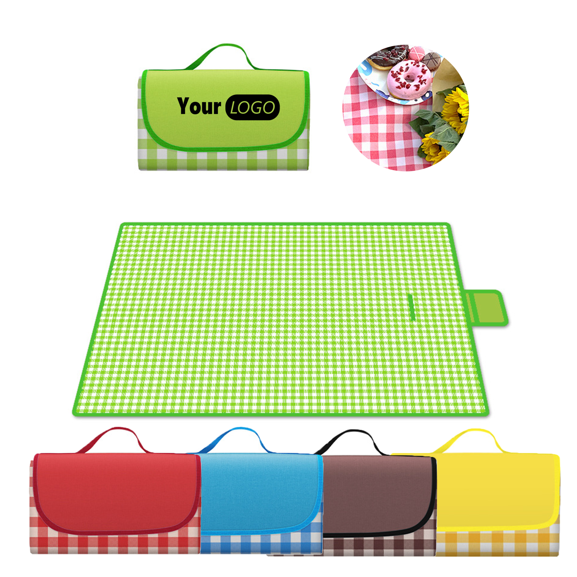 Foldable Large Picnic Blanket MOQ 50 2