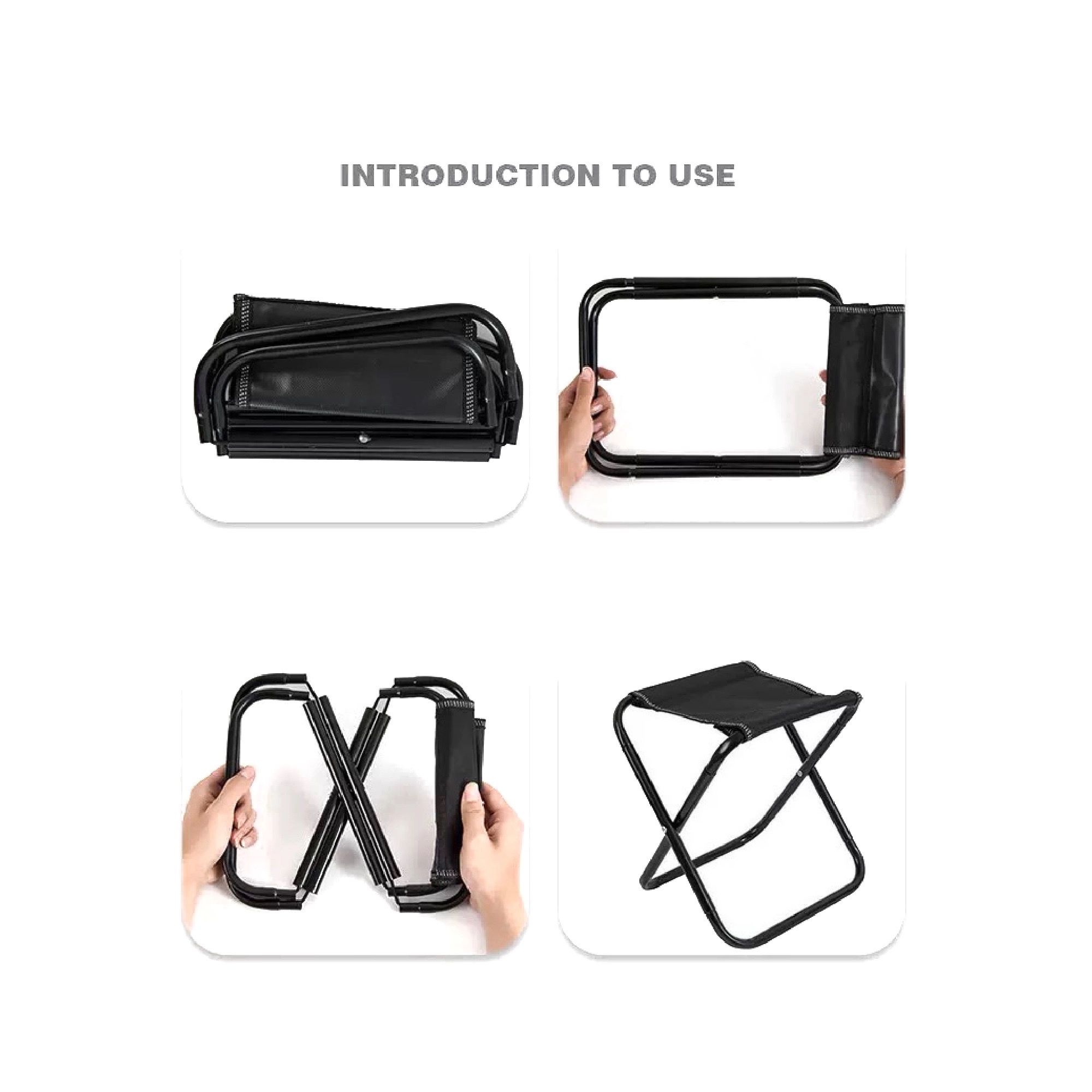 Portable Folding Fishing Stool MOQ 50PCS 8