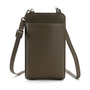 Pu Leather Id Card Wallet Crossbody Sling Bag 2