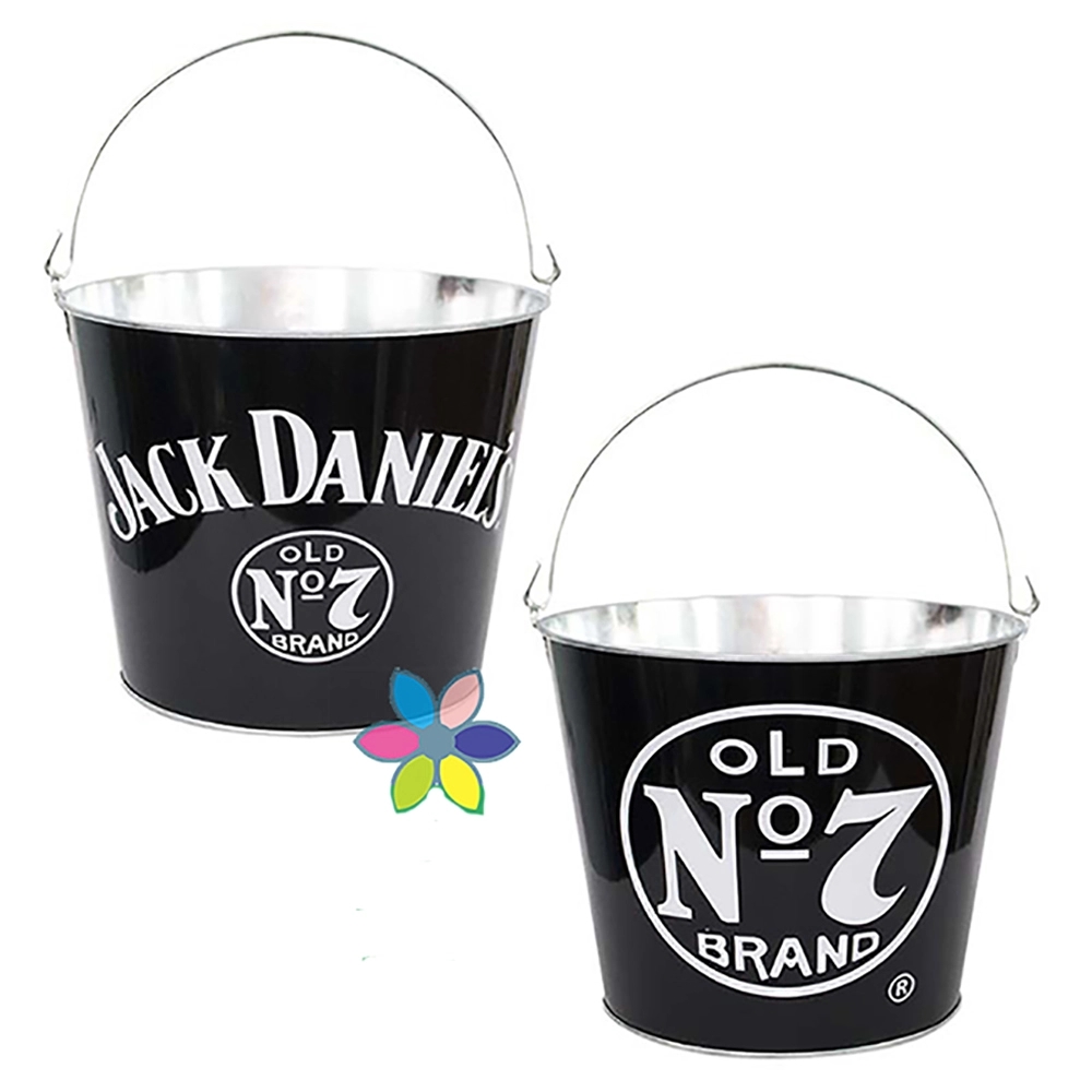 5 Quart Galvanized Pail w/ Full Color Decal 2