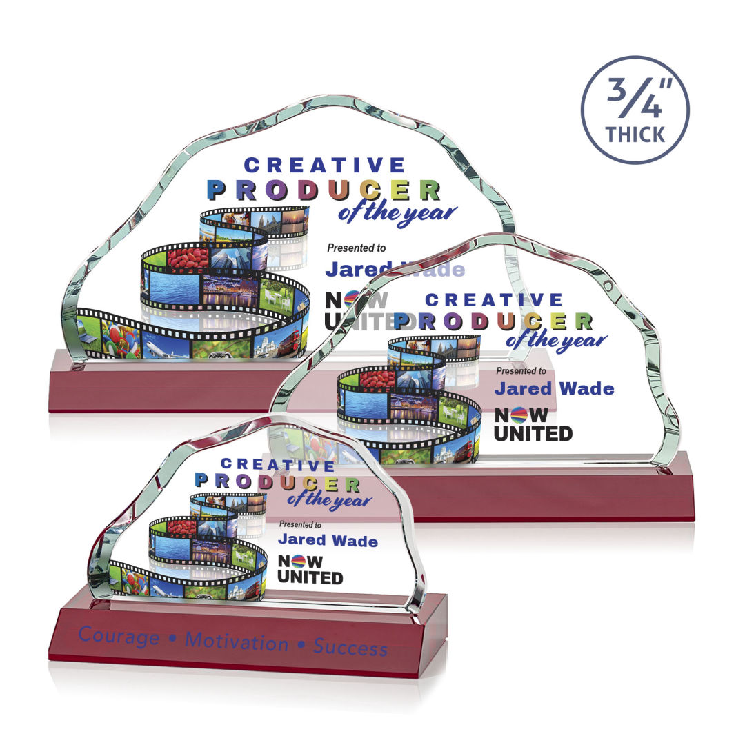 Highbridge VividPrint™ Award - Red 2