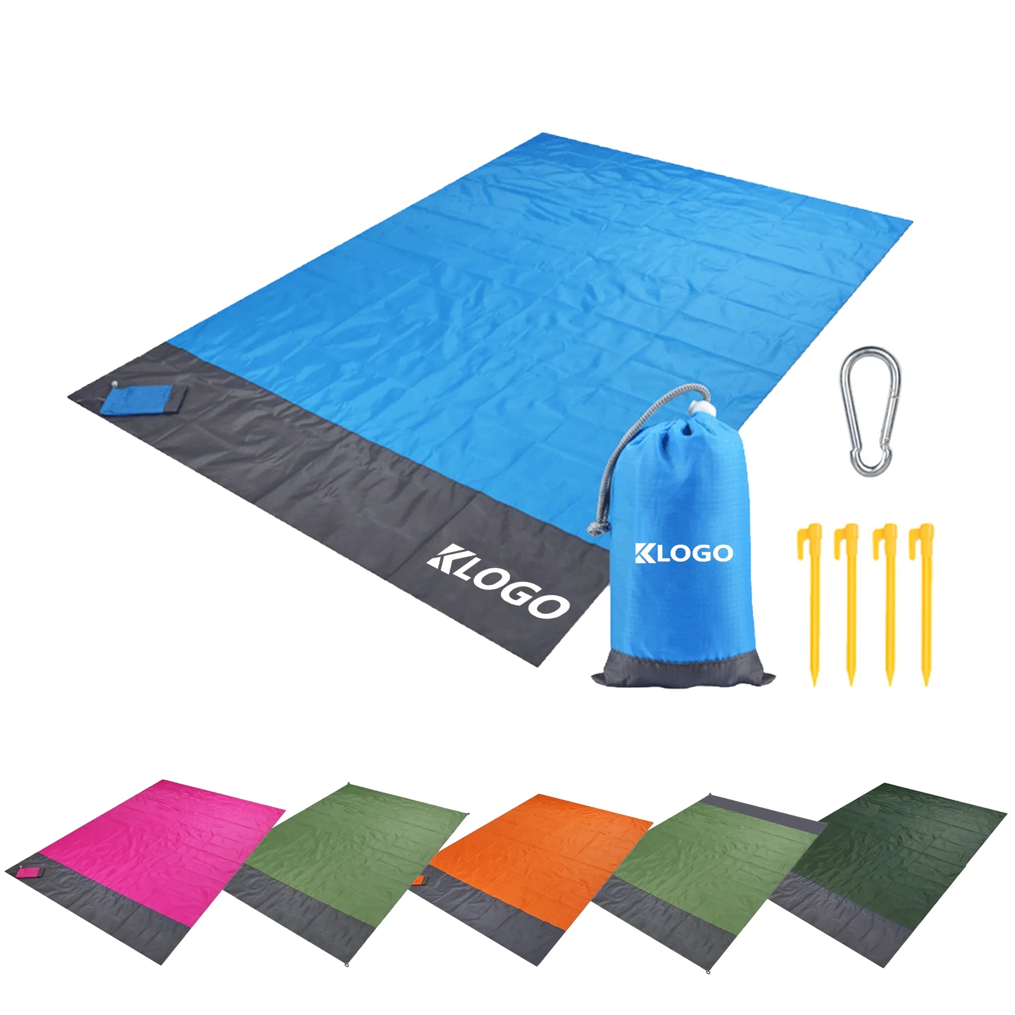 83" x 79" Beach Blanke Sandproof 4