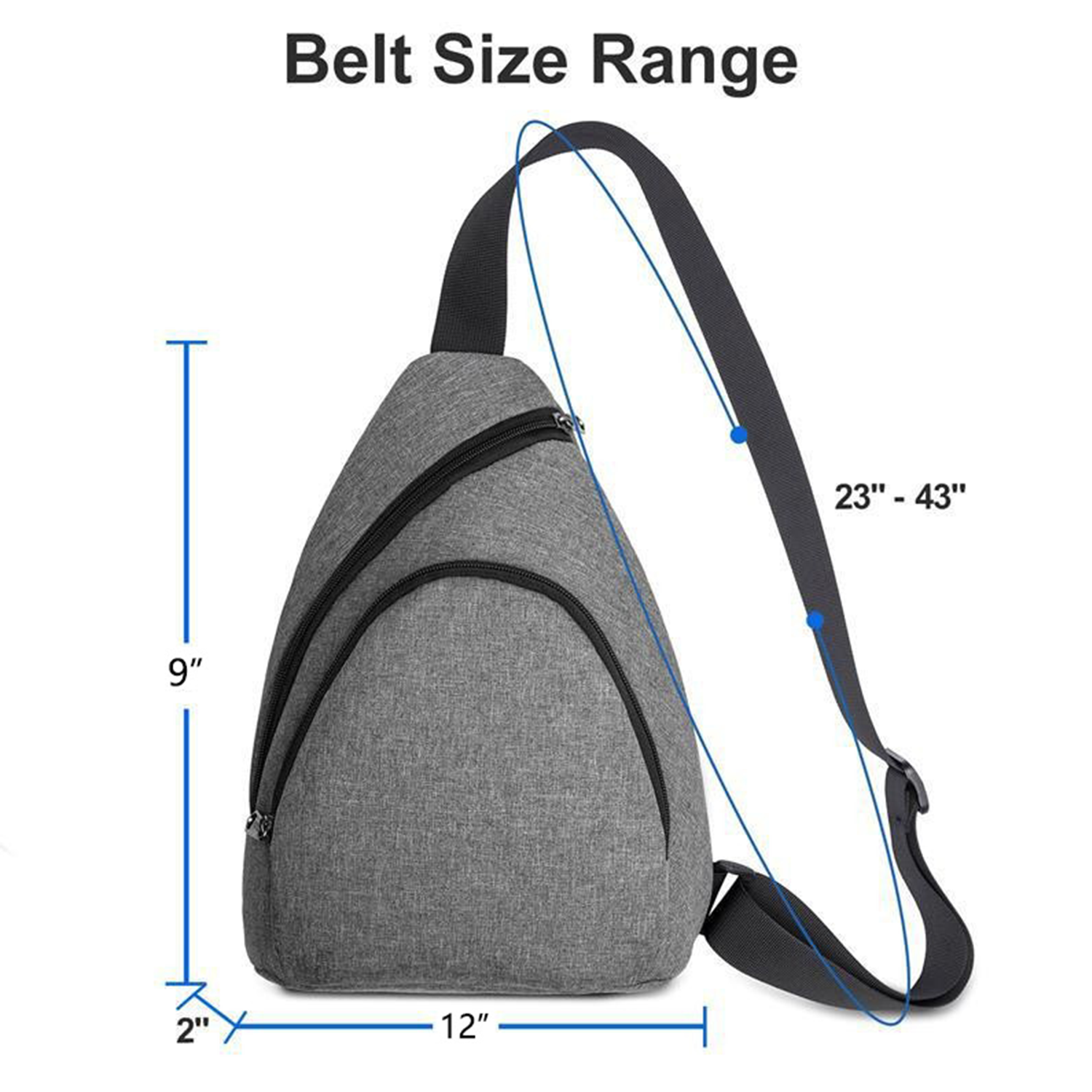 Chest Daypack Crossbody Backpack 3
