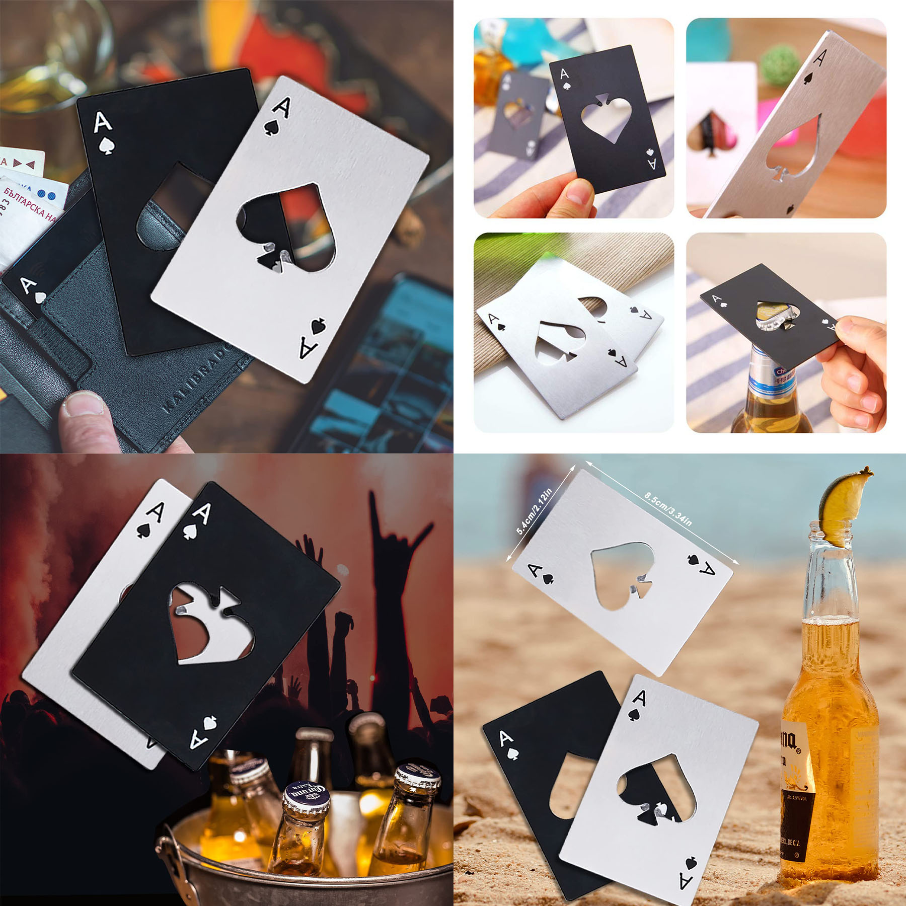 Ace Of Spades Bottle Opener 1