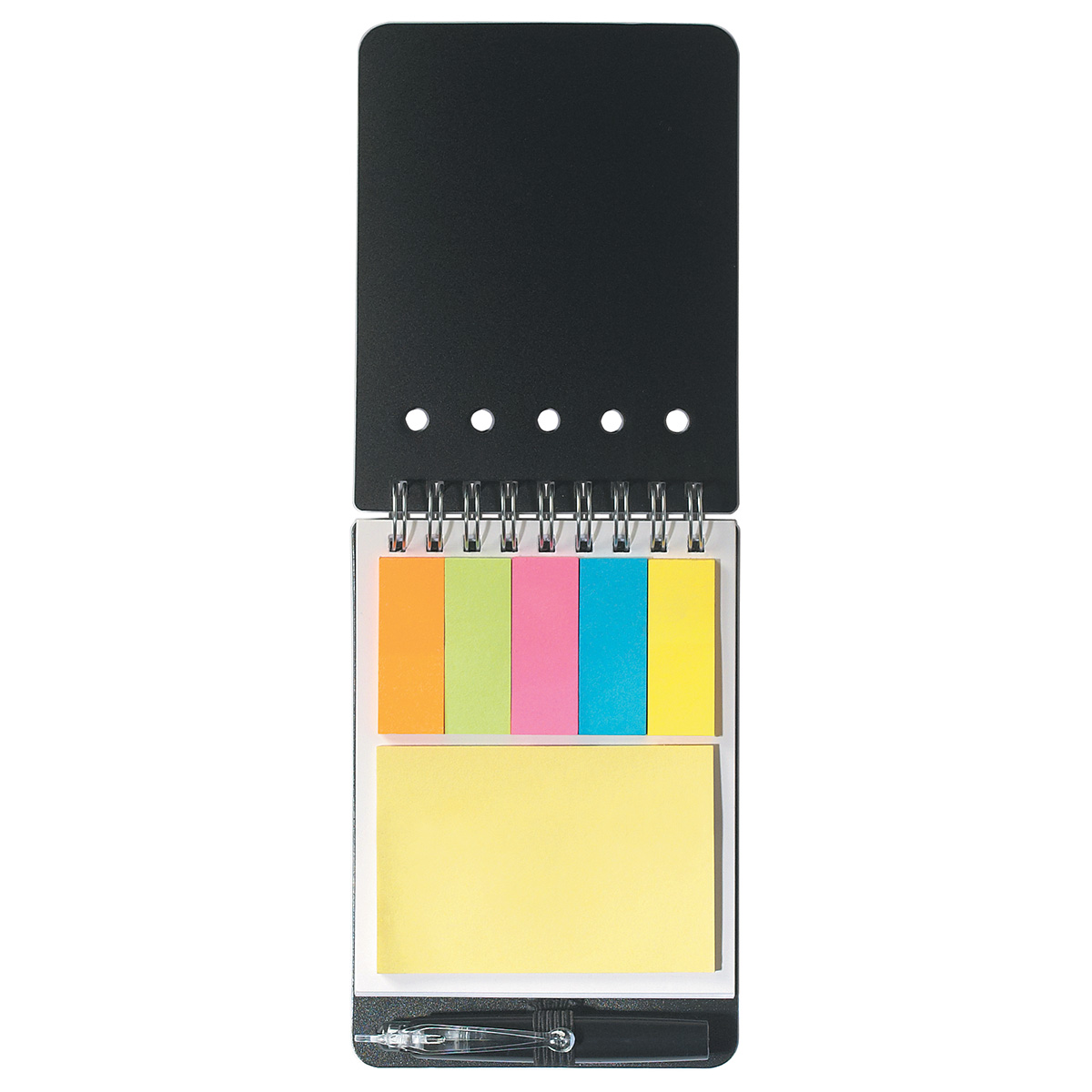 Spiral Jotter With Sticky Notes, Flags & Pen 9
