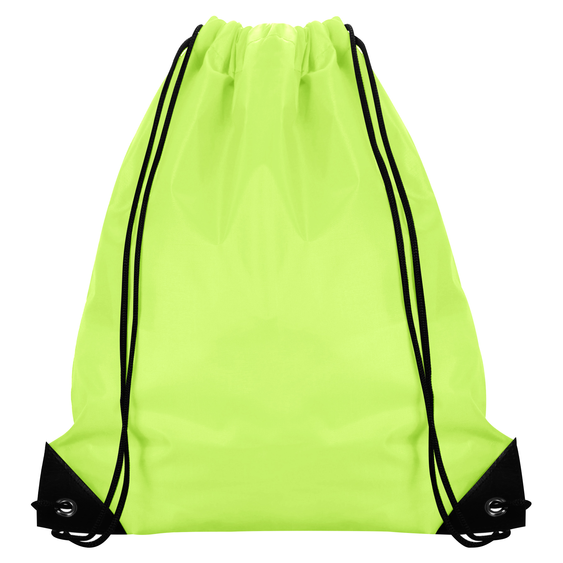 210D Polyester Drawstring Backpack With PU Corners 15