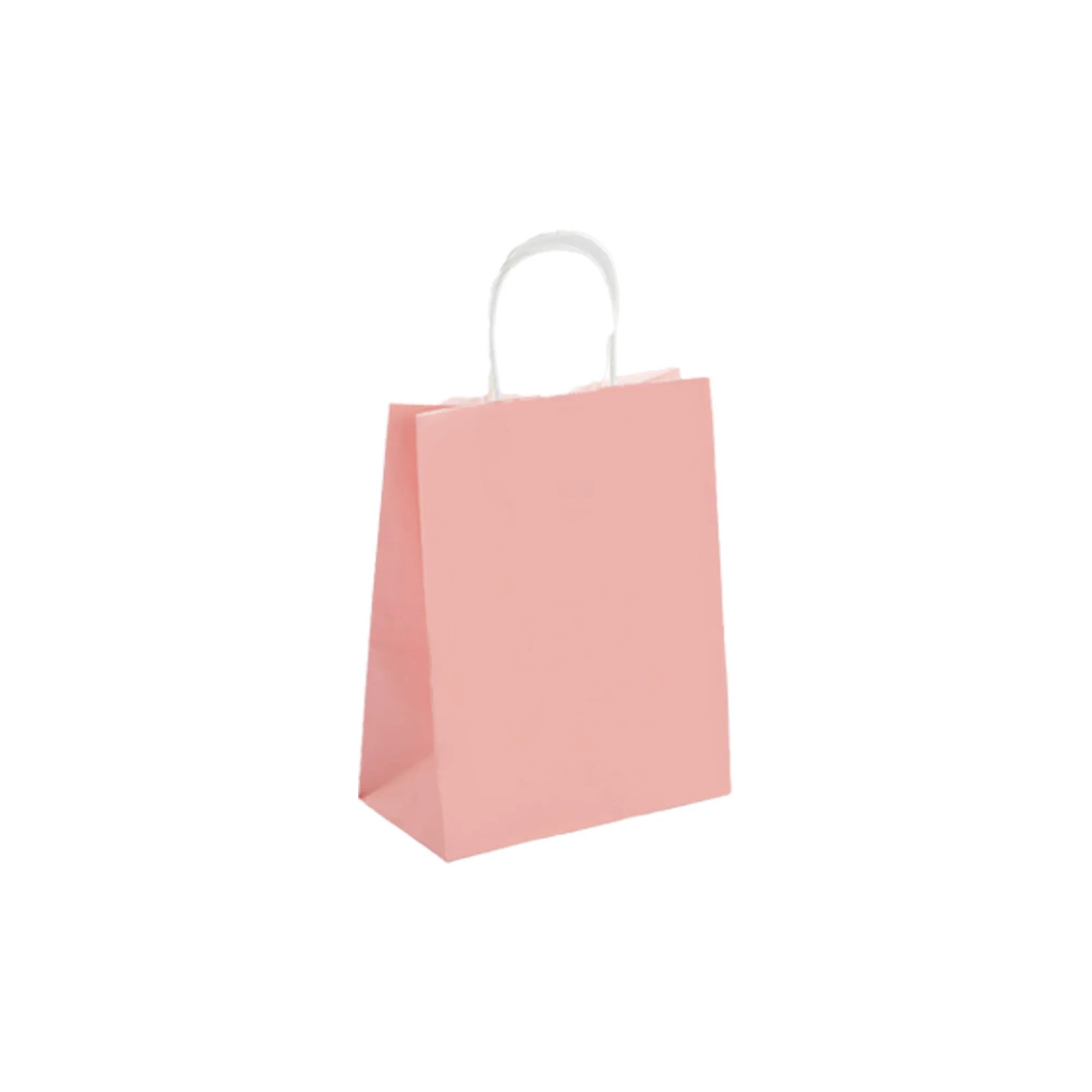 MOQ 20 Coloured Kraft Paper Tote Bag 5
