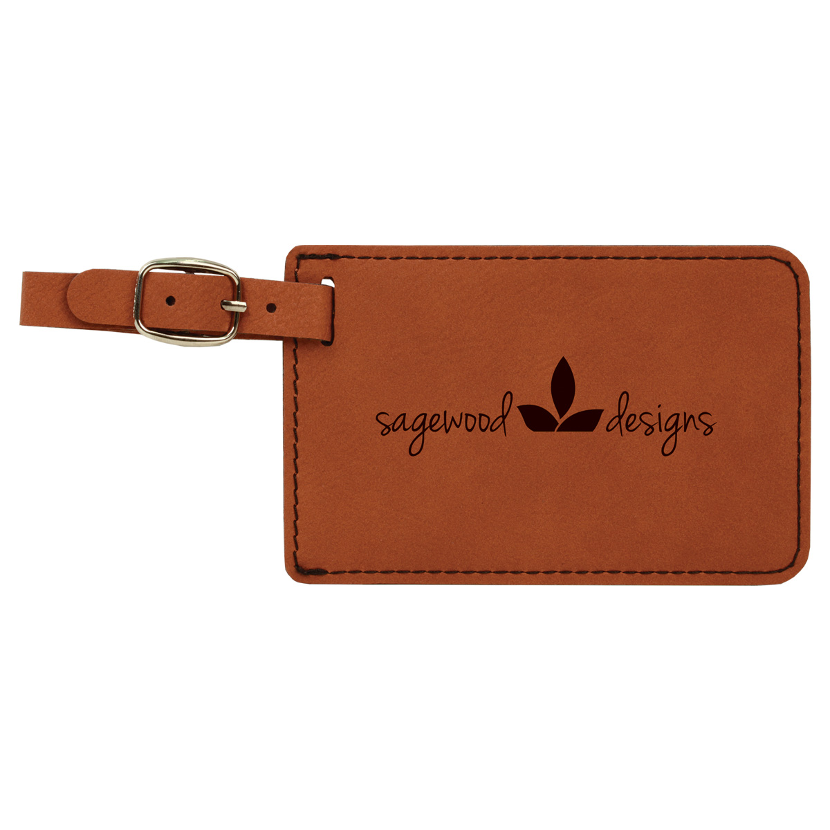 Rawhide Leatherette Luggage Tag 3