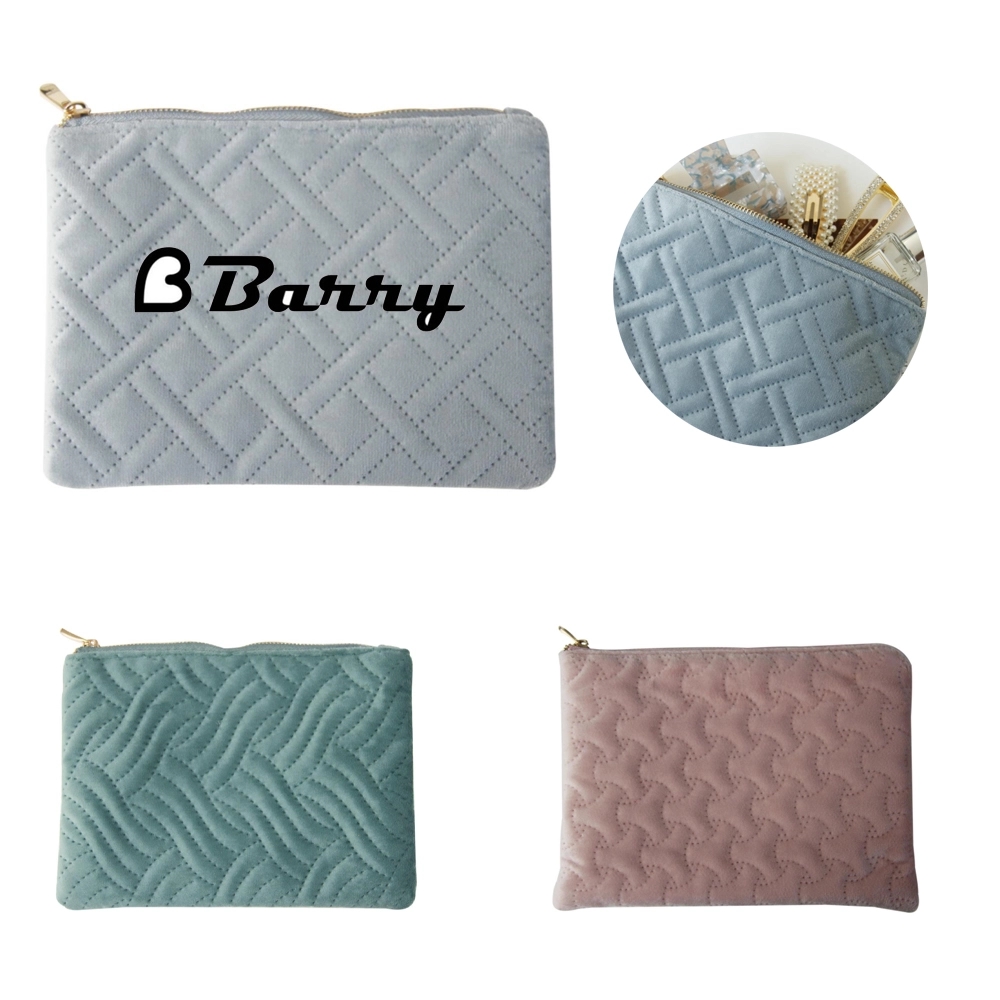 Velvet Makeup Bag Travel Case 1