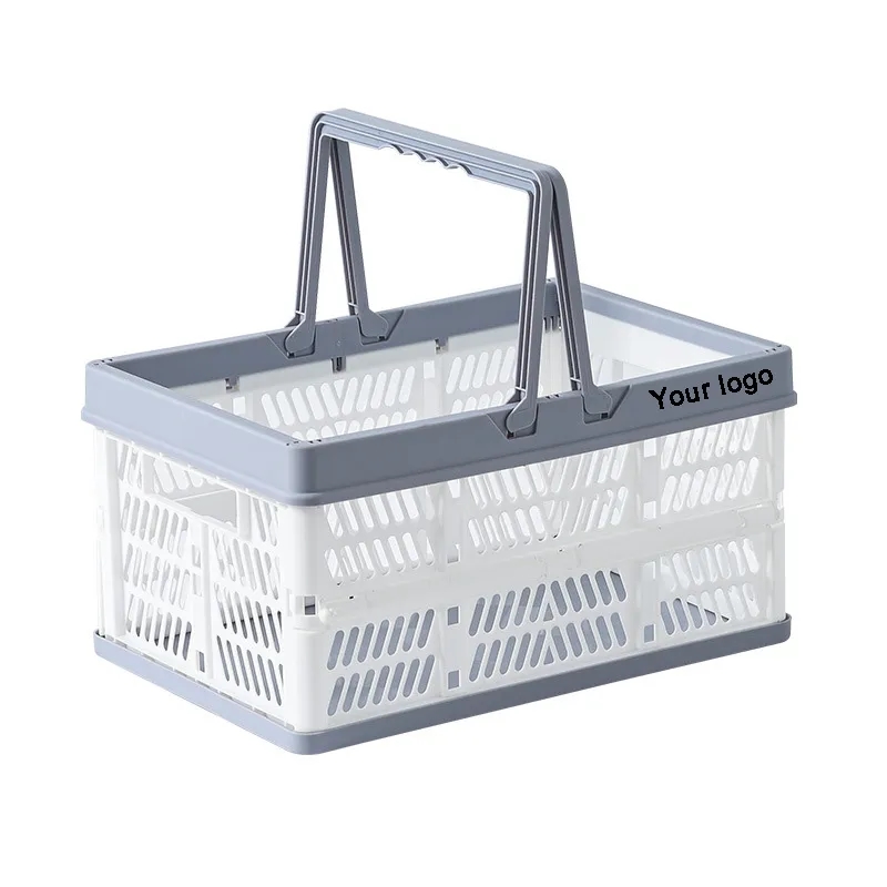 Collapsible Plastic Shopping Baskets 6