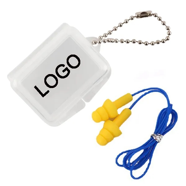 Reusable Noise Reduction Ear Plugs in Case 7