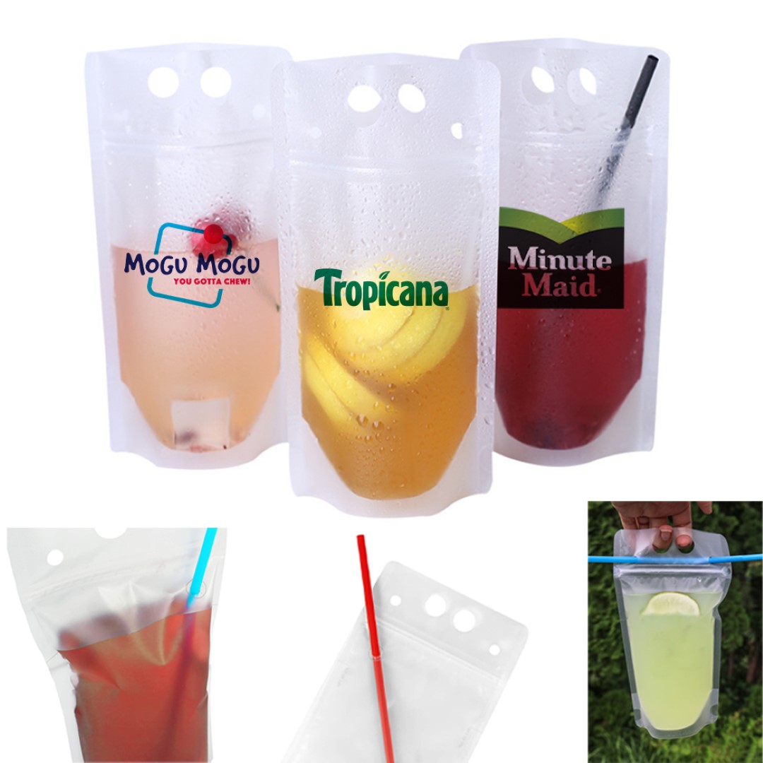 17 Oz Drink Pouch w/ Straw 9