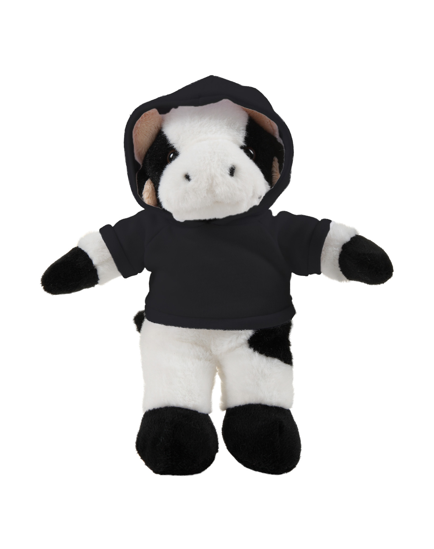 soft plush Cow with hoodie 22