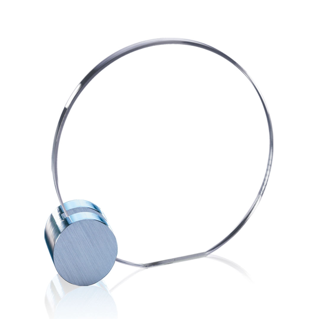 Verdunn VividPrint™ Award - Starfire/Silver Circle 8