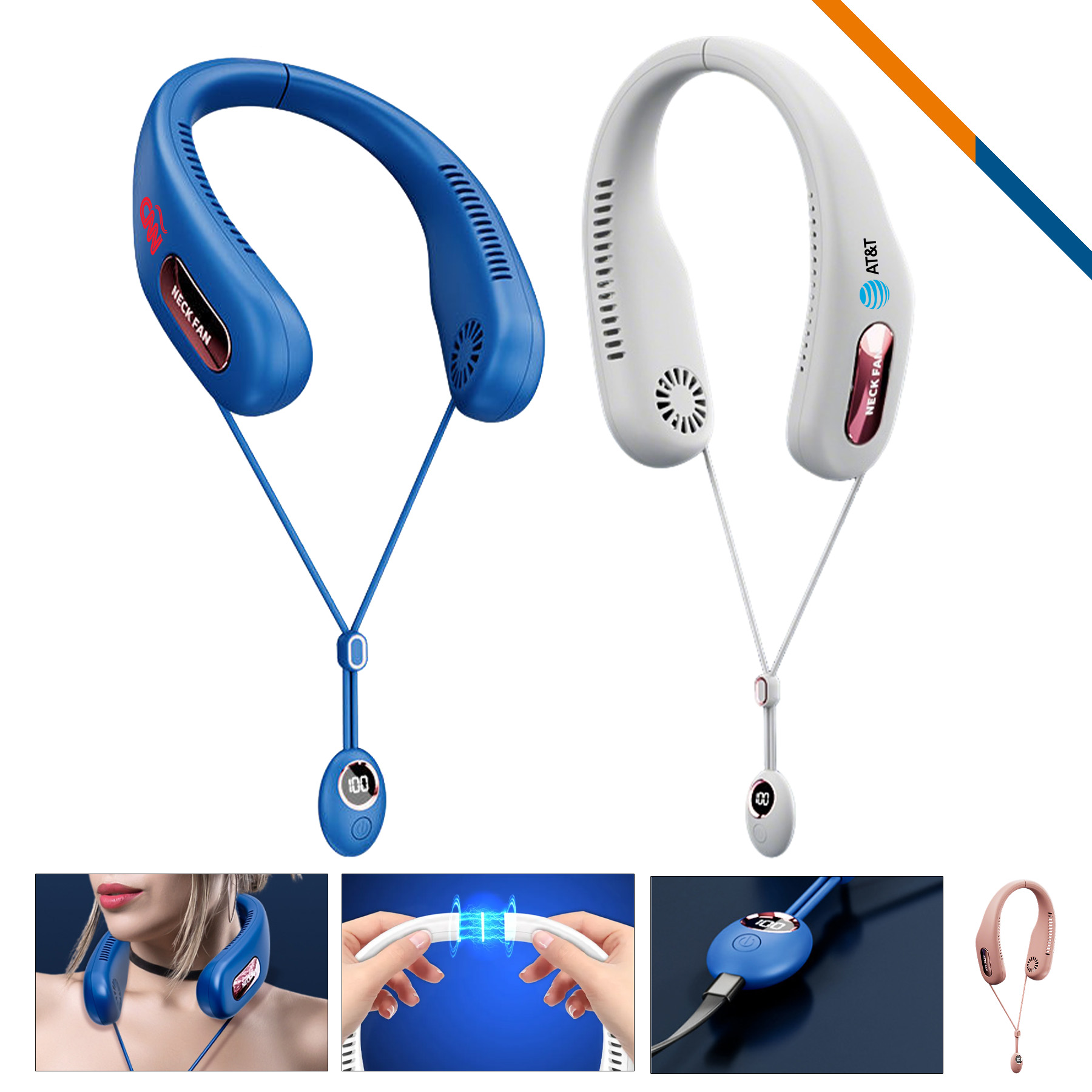 Greta Detachable Neck Fan With String 5