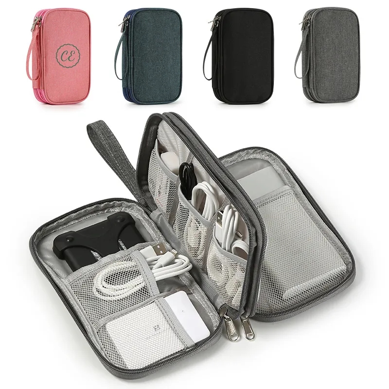 Electronics Organizer Travel Cable Bag 1