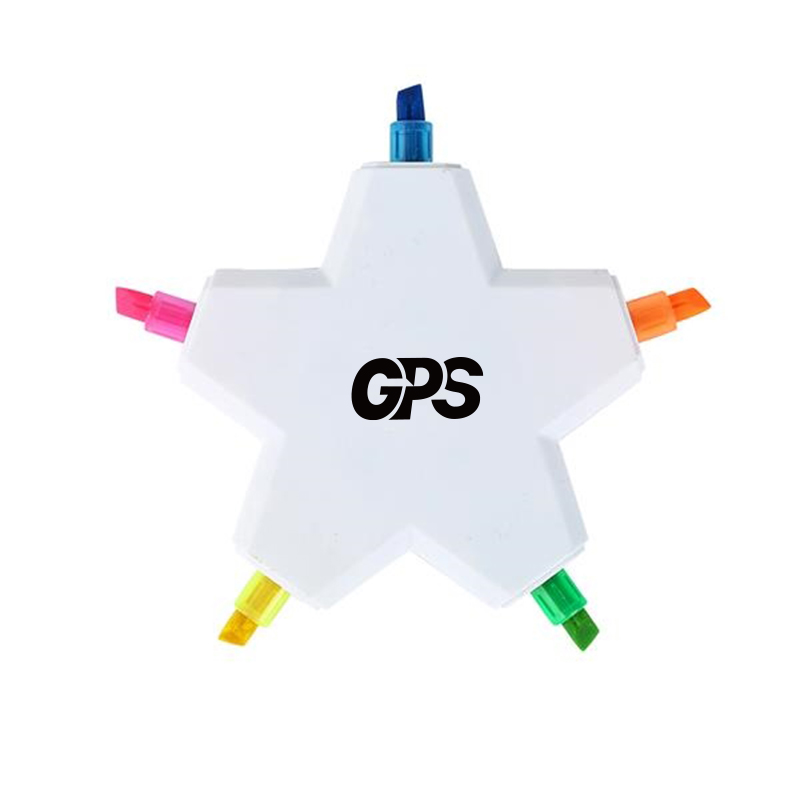 5-In-1 Star Highlighter Pen 4