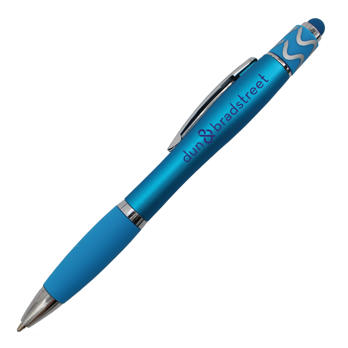 Halcyon® Silhouette Spin Top Pen with Stylus 1