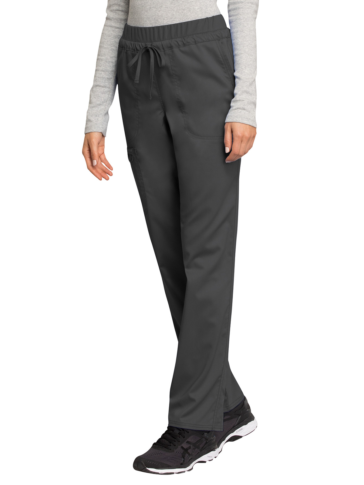 Cherokee - Workwear Revolution - Women's 5-Pocket Tapered Leg Pant 4