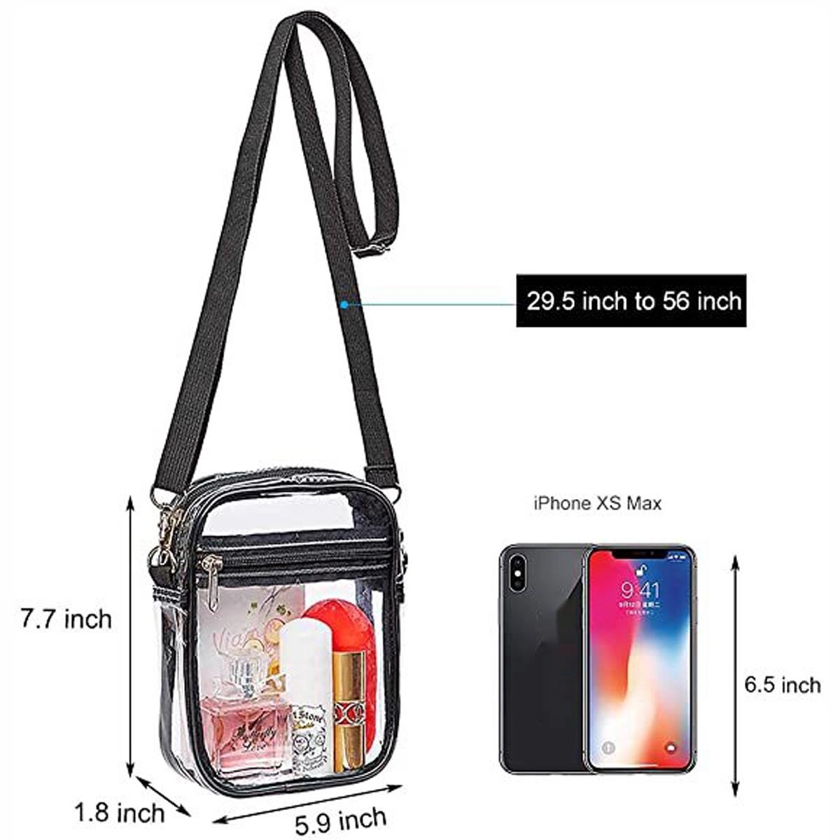 Clear Crossbody Bag 2
