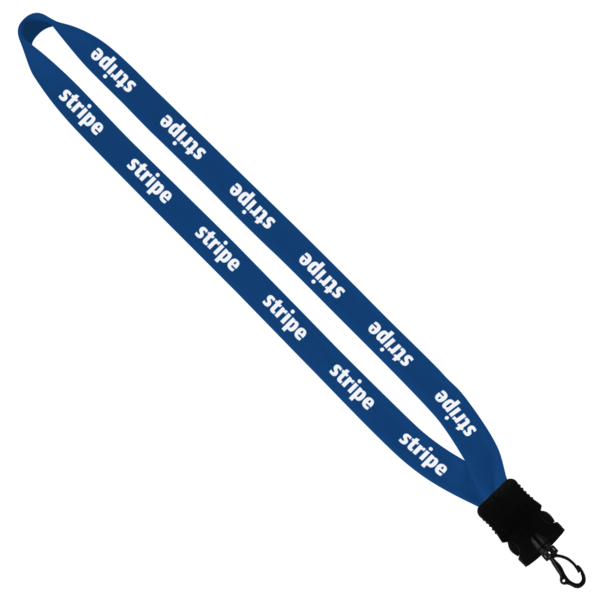 3/4" Cotton Lanyard with Plastic Snap-Buckle Release & Swivel Hook 6