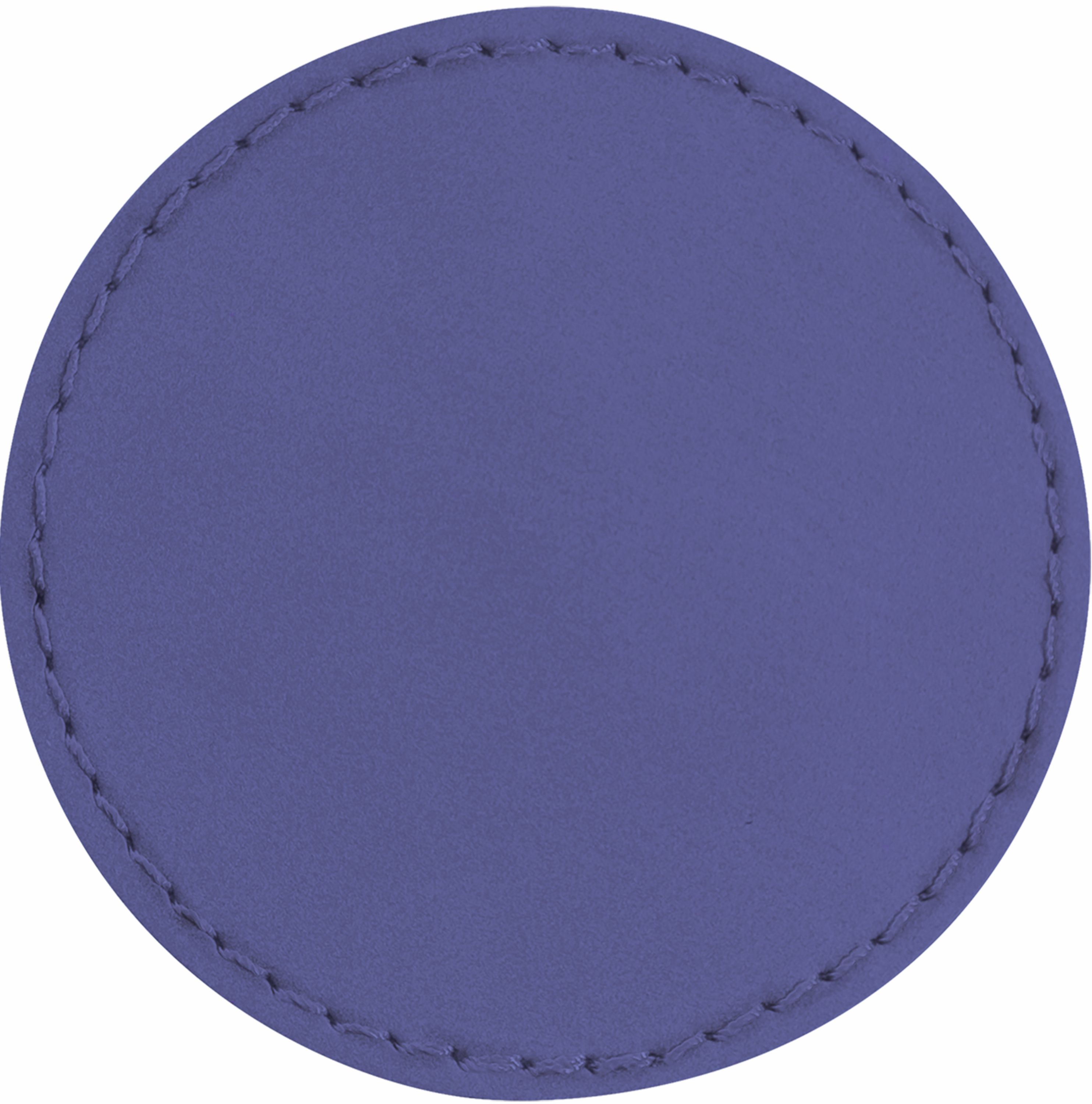 2.5" Round Leatherette Patch with Adhesive 7