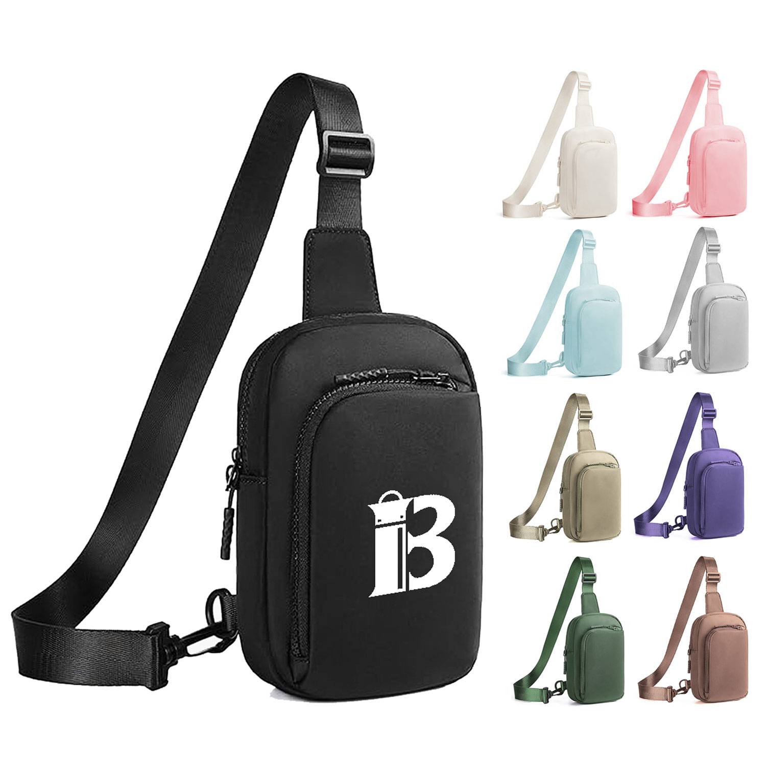 Waterproof Polyester Crossbody Bag for Sports
