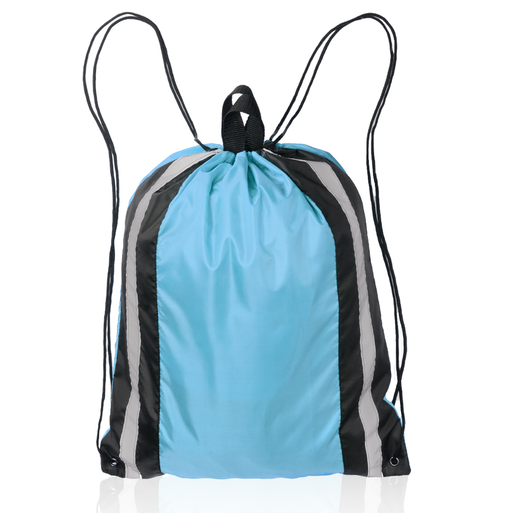 Large Reflector Drawstring Backpacks