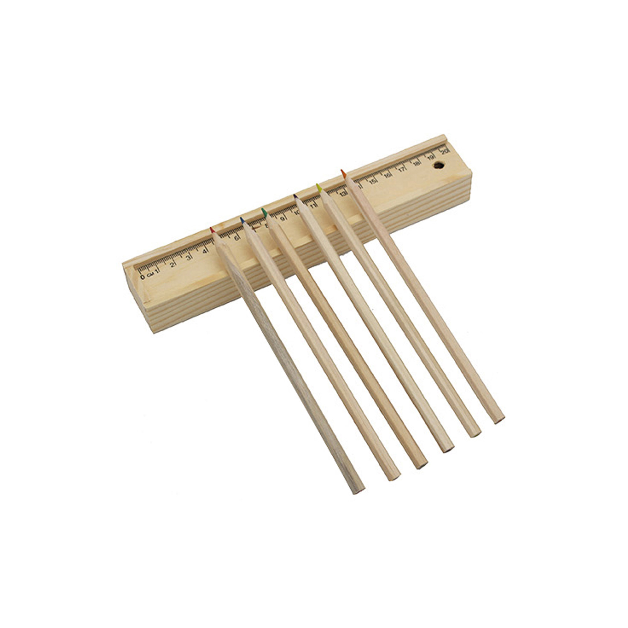 MOQ 10 pcs Engraved Timber Coloring Pencils 2